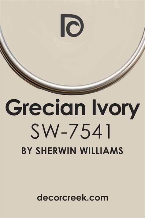 sherwin williams grecian ivory 7541.